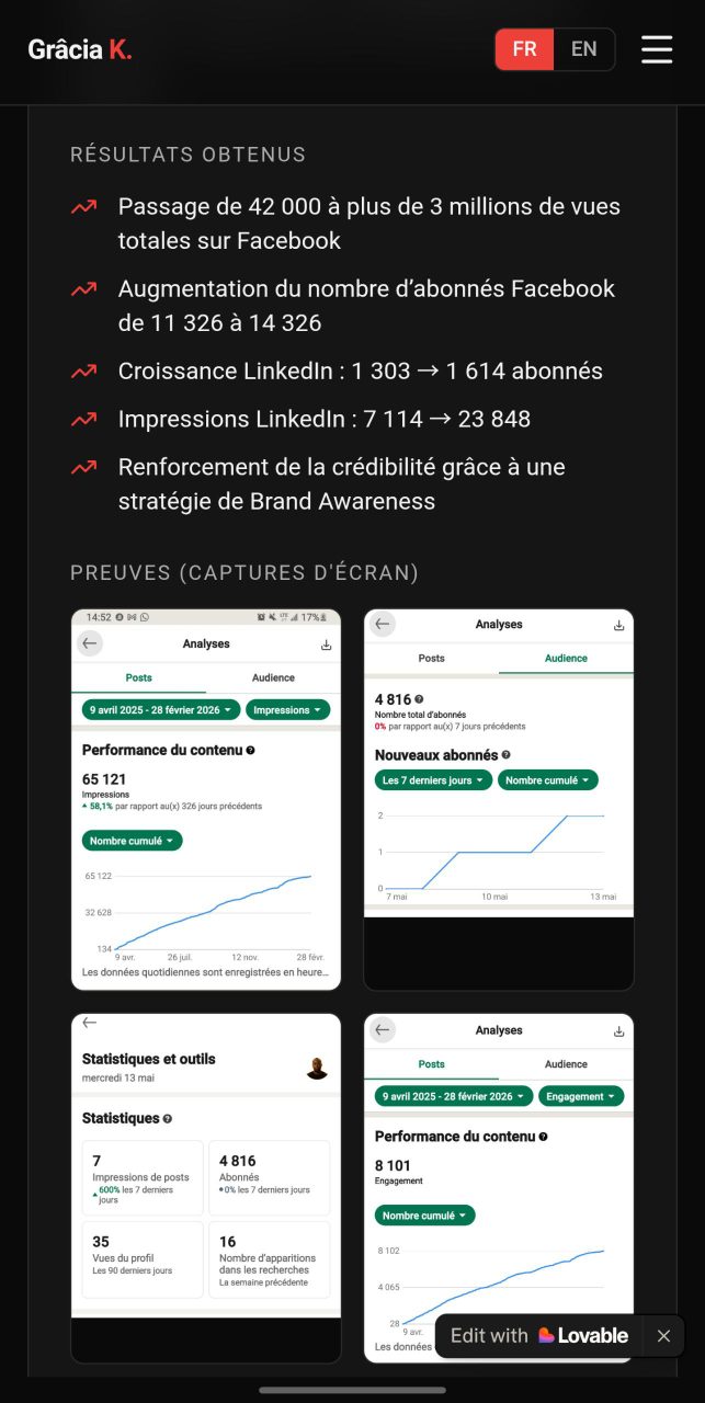 Réalisation
